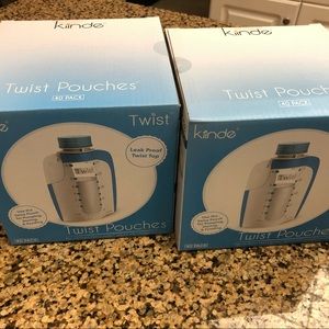 Kiinde Twist Pouches - 2 Boxes/80 pouches
